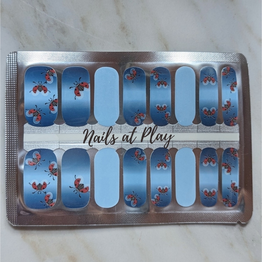 5 for $15 Nail Wraps- Ladybug's at Play